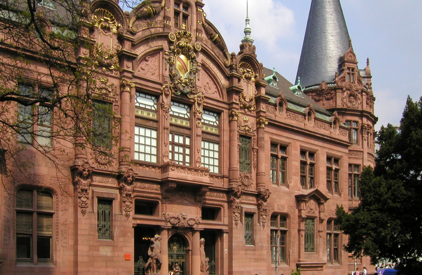  Universitätsbibliothek Heidelberg. (photo credit: WIKIPEDIA)
