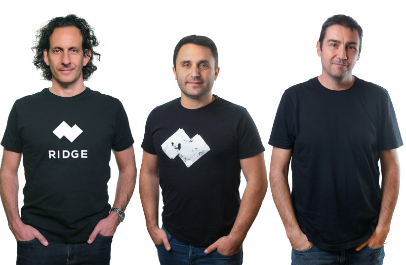  From right to left: Nir Sheffi co-CEO and CTO, Mati Lerner co-CEO, Jonathan Seelig Executive Chairman. (photo credit: TOM HOOLIGANOV)