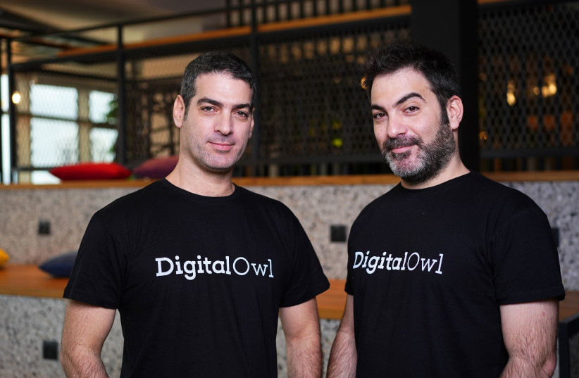  Amit Man and Yuval Man of DigitalOwl (photo credit: Ron Shushan)
