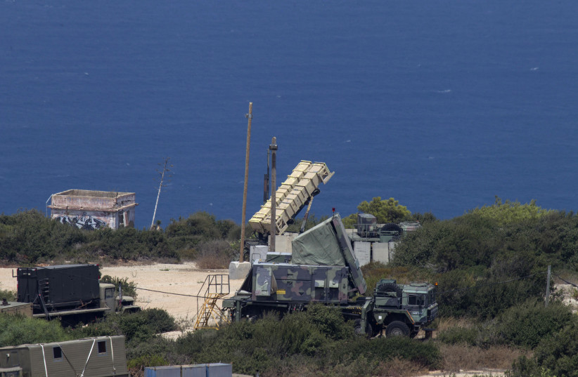  A Patriot anti-missile battery is deployed in the northern city of Haifa August 29, 2013. (credit: REUTERS/BAZ RATNER)