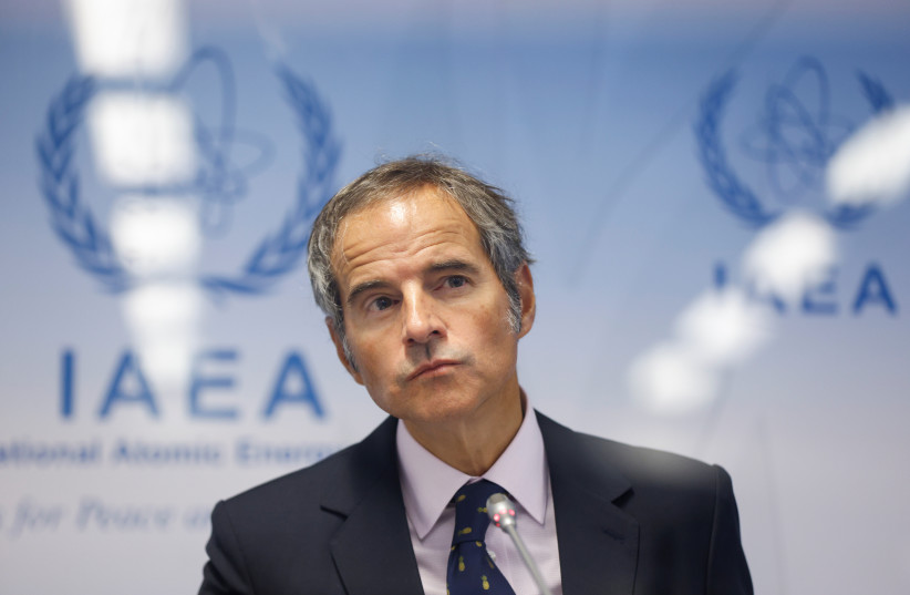  INTERNATIONAL ATOMIC Energy Agency director-general Rafael Grossi at an IAEA Board of Governors meeting in Vienna, September 13. (credit: Leonhard Foeger/Reuters)