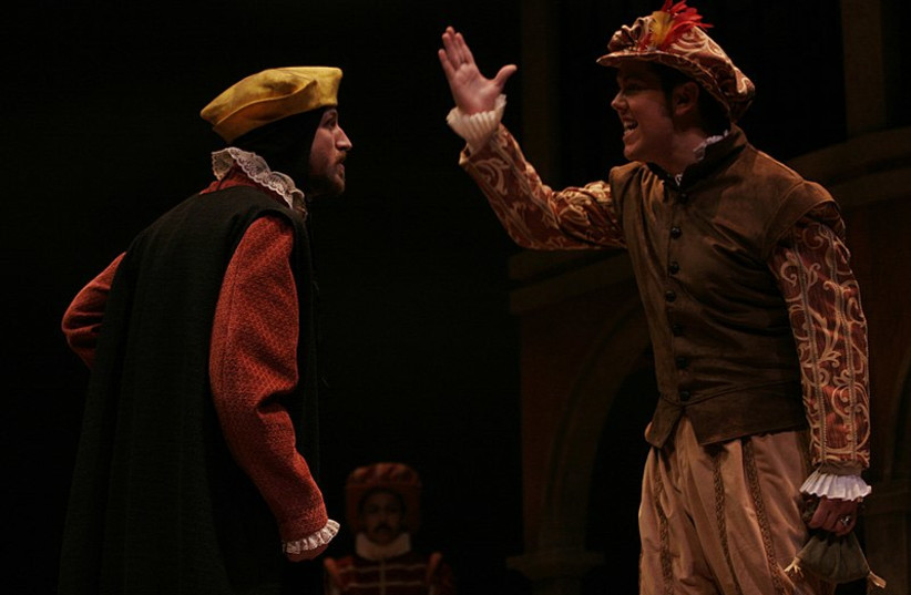  Photos from the Otterbein College theatre performance of "The Merchant of Venice". Photos may not be published without permission of the photographer.  (photo credit: Wikimedia Commons)