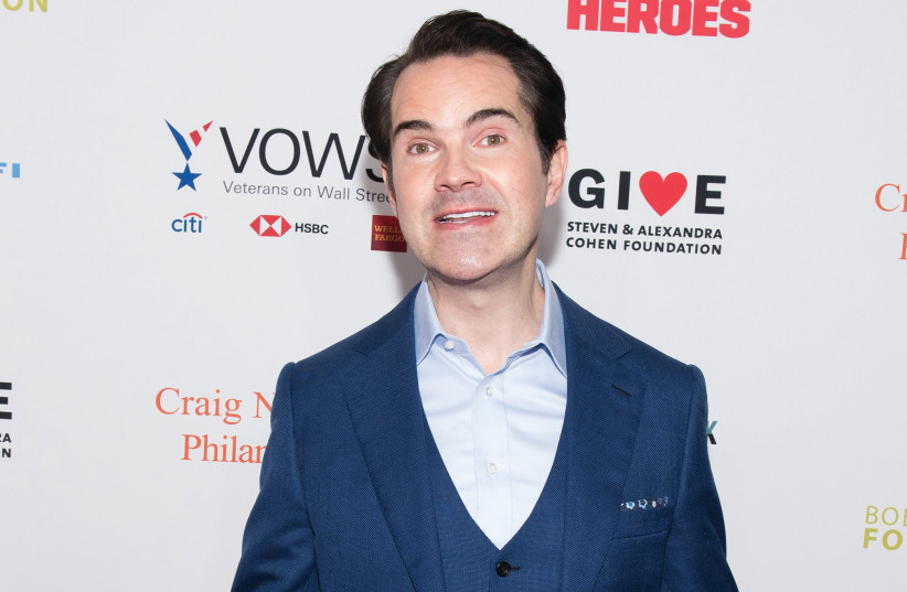  JIMMY CARR attends the 12th Annual Stand Up For Heroes at the Hulu Theater at Madison Square Garden in 2018 (photo credit: MIKE PONT/GETTY IMAGES)