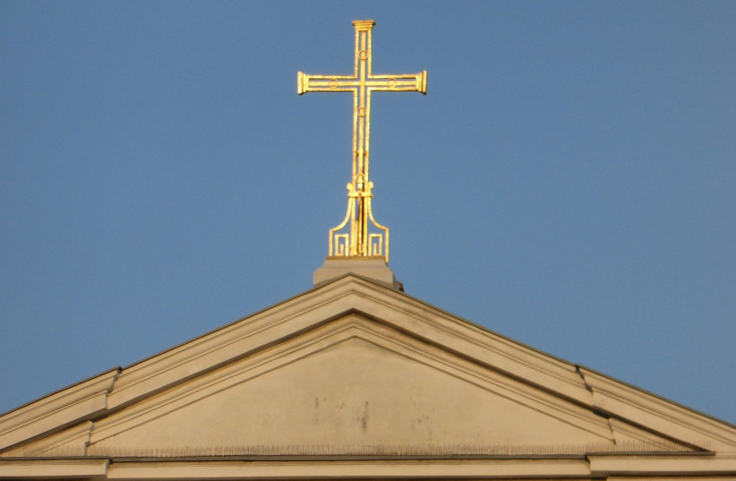  Cross on a Church (illustrative) (photo credit: PIXABAY)