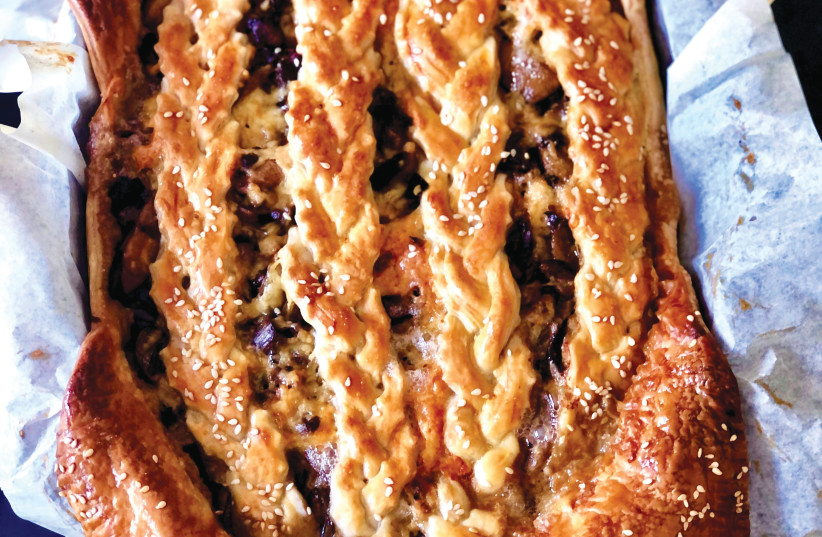  Mushroom puff pastry (credit: PASCALE PEREZ-RUBIN)