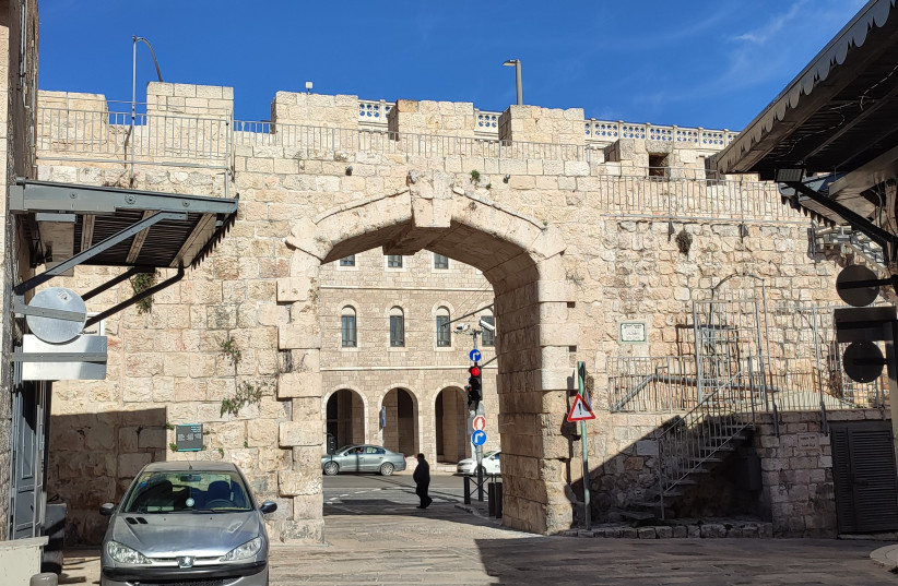  The New Gate of the Old City of Jerusalem (photo credit: David Ha'ivri)