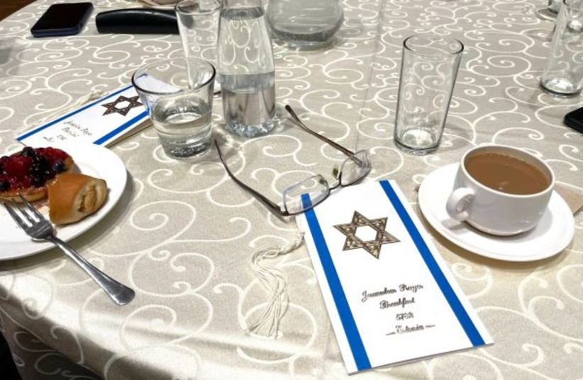  The Jerusalem Prayer Breakfast in Estonia (photo credit: All Israel News Staff)