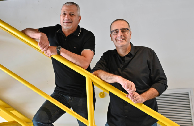  From left to right: Ofer Tzadik (COO & Co-Founder at TytoCare) and Dedi Gilad (CEO and co-founder of TytoCare). (credit: TytoCare)