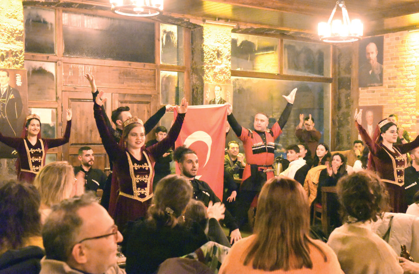  One of the attractions of Kars, Turkey is Caucasian dancing.  (credit: DAVID ZEV HARRIS, Mark Gordon)