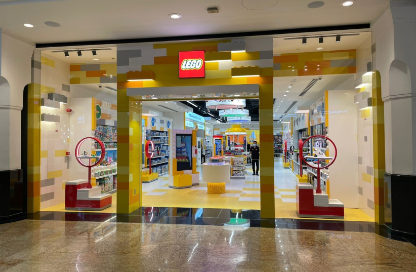  The exterior of a LEGO store. (photo credit: LEGO)