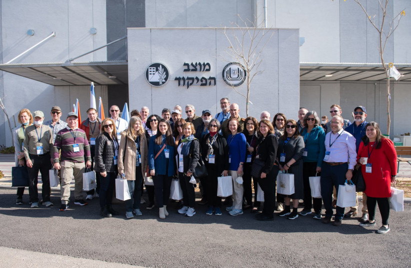  The IDF Hosts Leaders from the Conference of Presidents (photo credit: IDF)