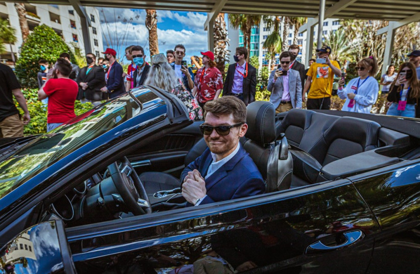  Nick Fuentes is hosting another white nationalist conference in Orlando during CPAC  (photo credit: DAVID DECKER)