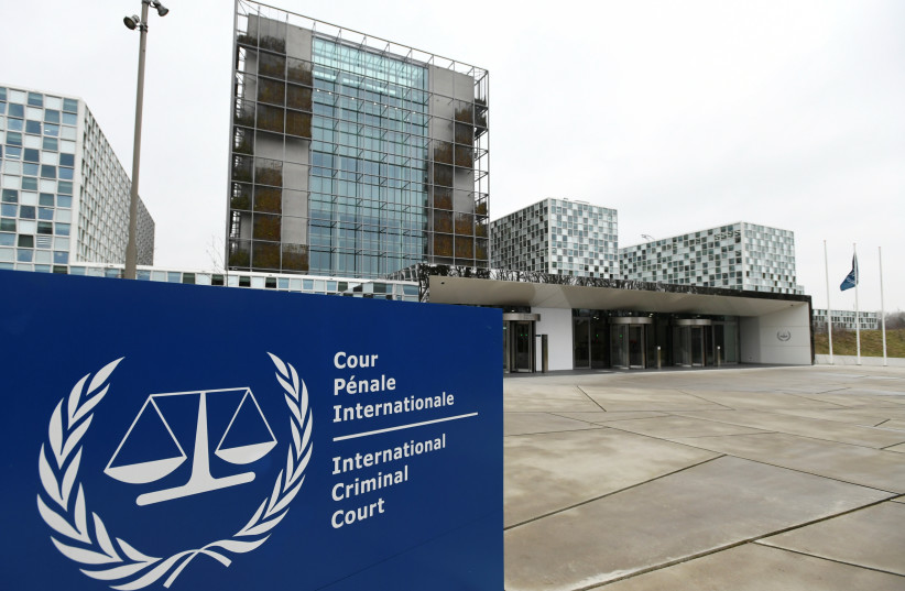  The International Criminal Court building is seen in The Hague, Netherlands, January 16, 2019. (credit: REUTERS/PIROSCHKA VAN DE WOUW)