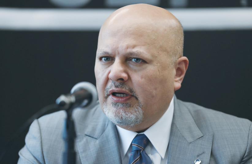  ICC PROSECUTOR Karim Khan announced his intent to formally ask the court for approval for an investigation that will include alleged crimes occurring in the conflict. (credit: LUISA GONZALEZ/REUTERS)