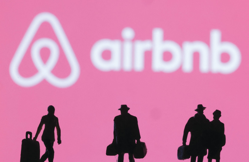  airbnb (photo credit: REUTERS)