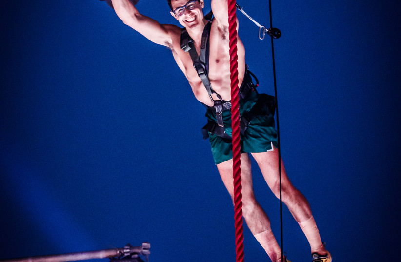 Yuval Shemla becomes the first Israeli 'Ninja Warrior' to make it to the Hall of Fame. (credit: ODED KARNI)