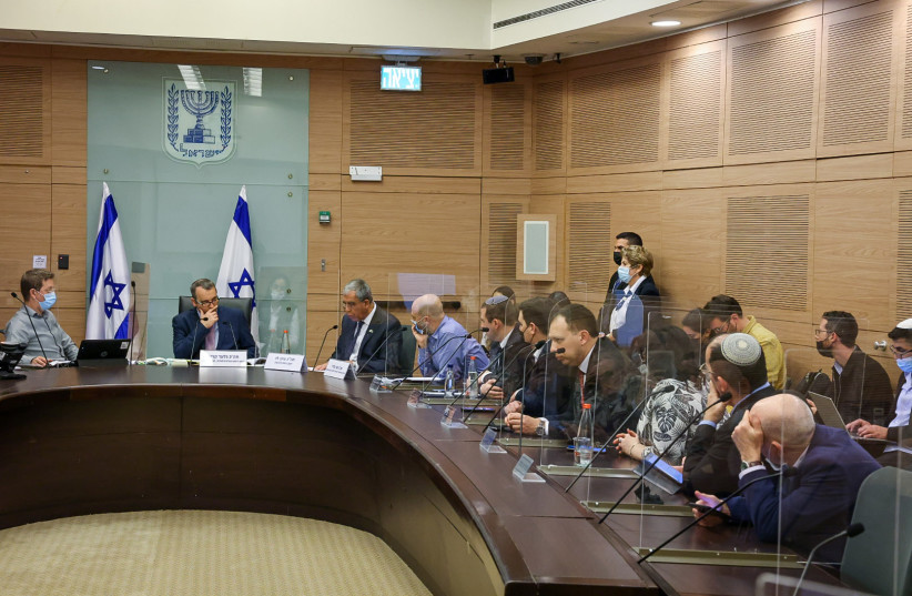 A special new subcommittee on aliyah and integration from Ukraine and Russia to oversee the government's handling of the Ukraine refugee crisis. (photo credit: KNESSET SPOKESWOMAN - NOAM MOSKOWITZ)