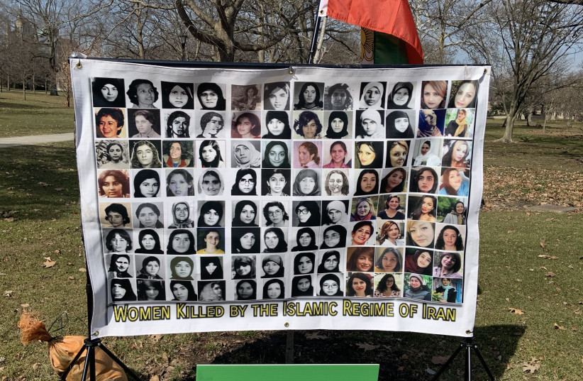  Women killed by Islamic Regime of Iran (credit: Frieda Fuchs)