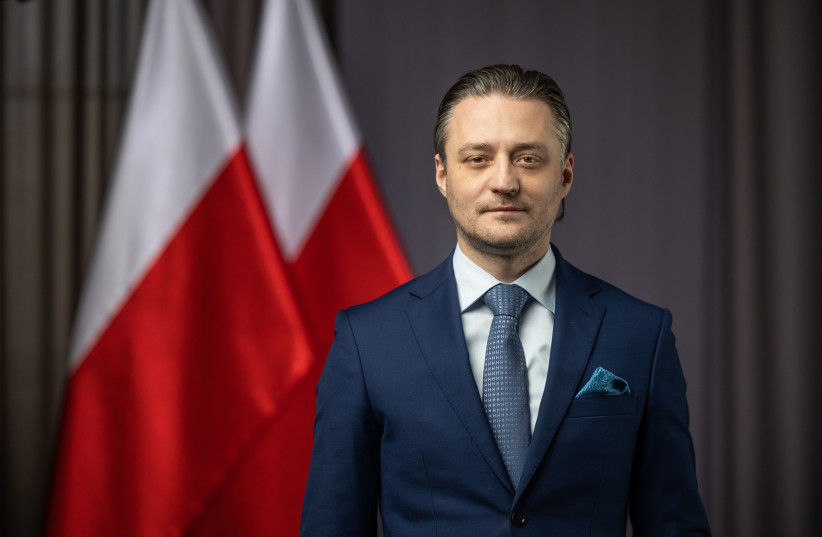 Polish Deputy Minister of the Interior Grodecki Bartosz (photo credit: POLISH MINISTRY OF INTERIOR)