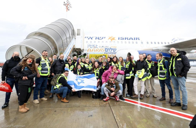  The Israeli humanitarian delegation sent to Moldova by LeMa'anam (photo credit: LEMA'ANAM)