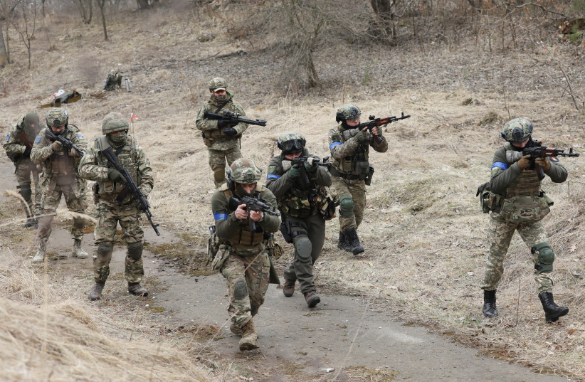  Russia's invasion of Ukraine, near Lviv (photo credit: REUTERS)