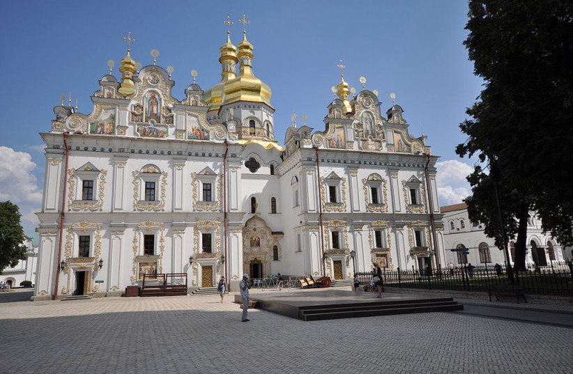  The UNESCO-recognized Pechersk-Lavra monastic complex dating from the 11th century comprises multiple monastic buildings and bell towers, and its 600-metre network of catacombs contains chapels, relics and tombs of the monks. (photo credit: WIKIMEDIA)