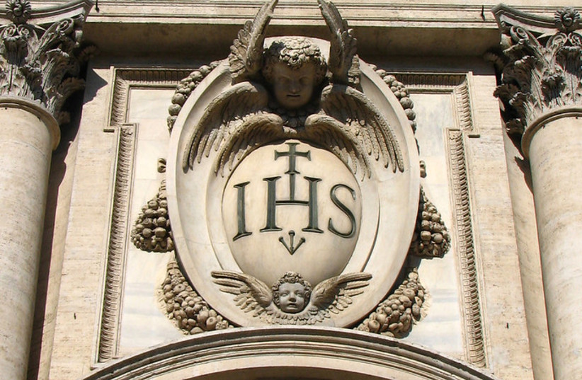  Emblem of the Jesuits (photo credit: FLICKR)