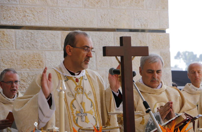  Archbishop Pierbattista Pizzaballa in 2016 (photo credit: FLICKR)