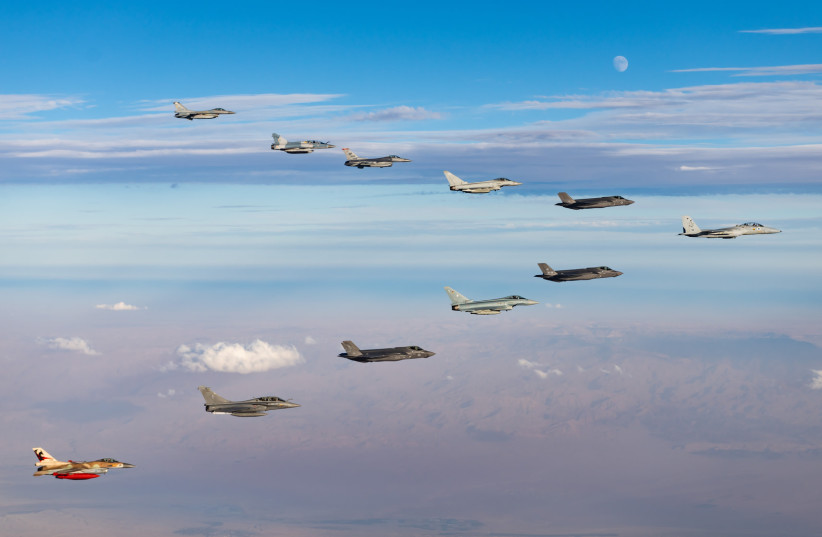 The Israeli Air Force works to fight new and developing threats across the region (photo credit: IDF SPOKESPERSON UNIT)