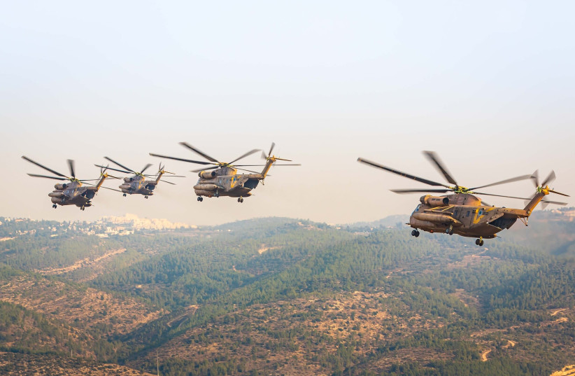 The Israeli Air Force works to fight new and developing threats across the region (credit: IDF SPOKESPERSON'S UNIT)