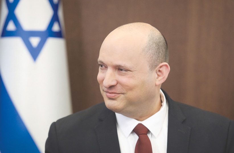THANK PRIME MINISTER Naftali Bennett for modeling how to cross traditional and modern wires constructively, demolishing binary stereotypes. (credit: MARC ISRAEL SELLEM/THE JERUSALEM POST)