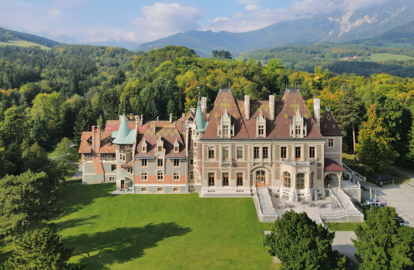  Schloss (Castle) Rothschild in Hinterleiten, Austria (photo credit: WIKIPEDIA)