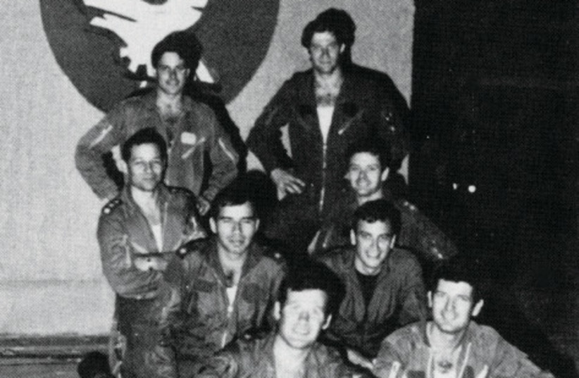  ISRAEL AIR Force pilots who took part in the operation to bomb the Osirak reactor, June 7, 1981.  (credit: Wikimedia Commons)