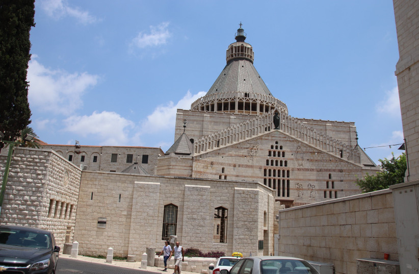 Basilica of the Annunciation in Nazareth (photo credit: FLICKR)
