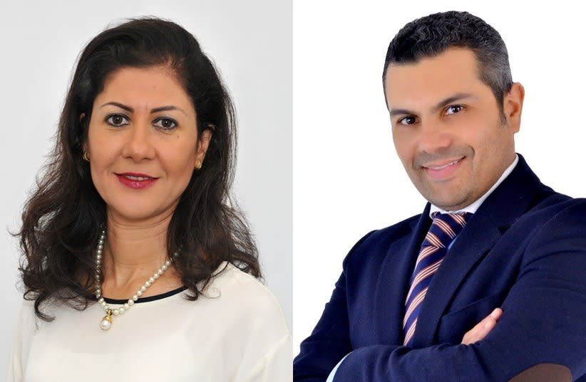   Salima Bakouchi, Partner and Kamal Habachi, Managing Partner (photo credit: HBL)