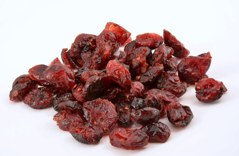  Dried cranberries. (credit: Ɱ/Wikimedia)