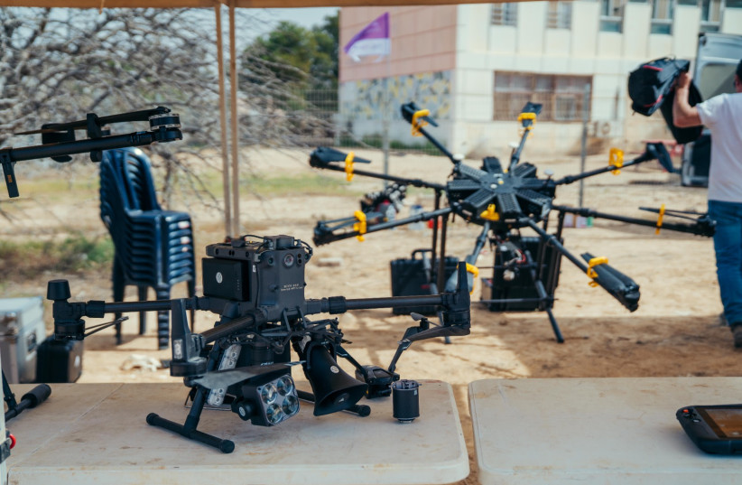  Drone technology on display at the MoSAIC Challenge. (photo credit: Black Box Media)