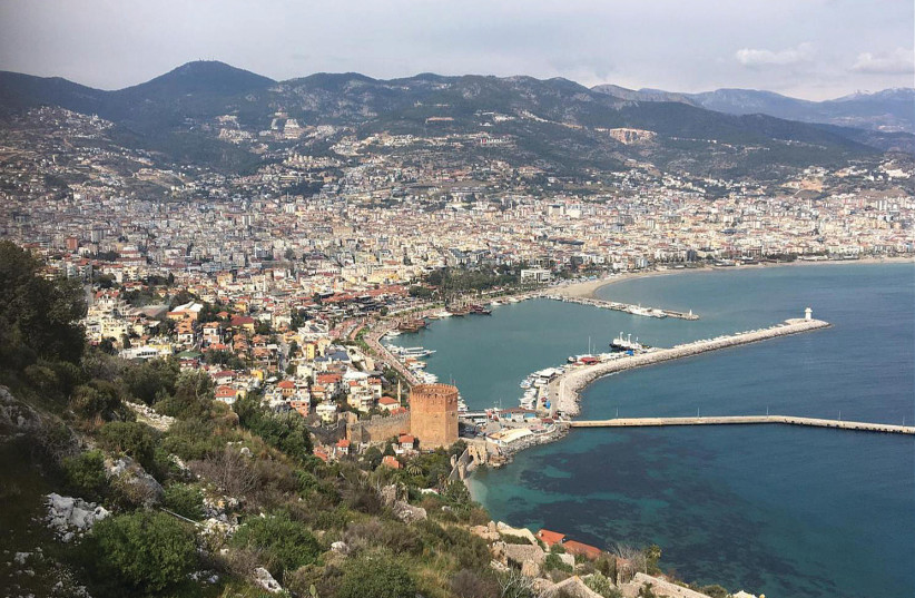  ALANYA AS SEEN from Alanya castle. (photo credit: MICHAEL STARR)