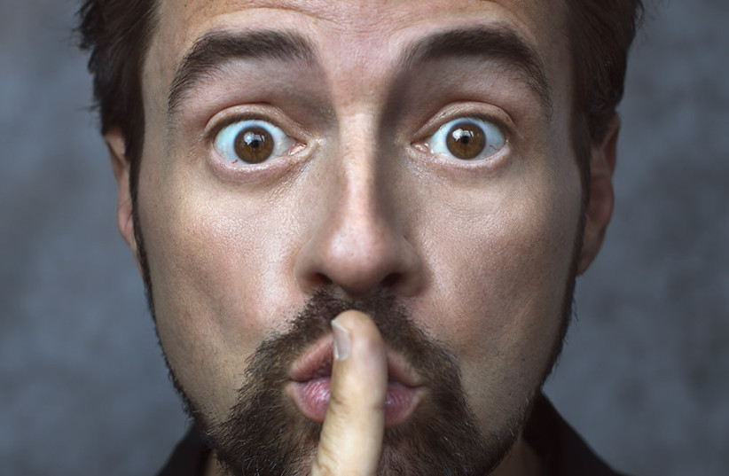  Filmmaker, actor and comedian Kevin Smith. (photo credit: ALLAN AMATO)