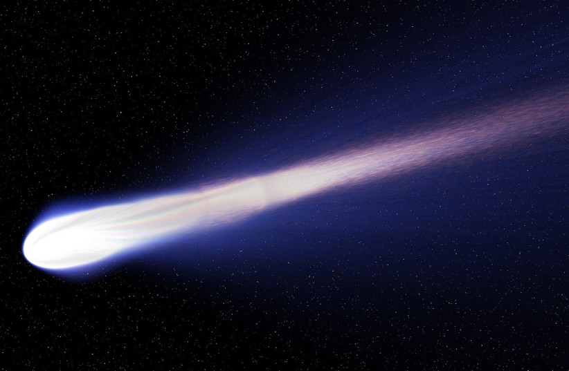  Comet (illustrative). (credit: PIXABAY)