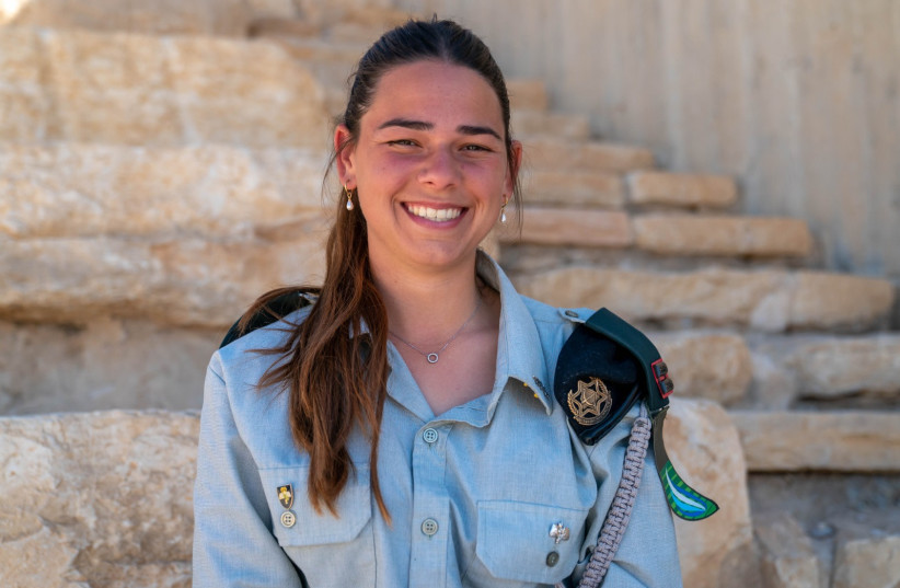  First Lieutenant Hadar Cohen, commander of the Lehava Company for female new immigrants (credit: IDF SPOKESPERSON'S UNIT)