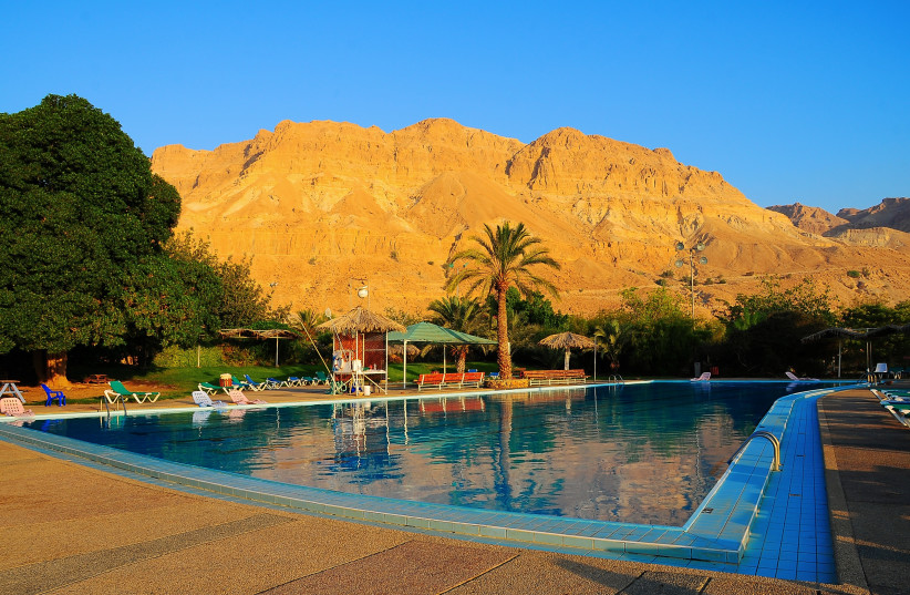  ADAPTING: THANKS to the Ein Gedi Hotel’s wide-open spaces and location on top of the nature reserve. (credit: Itay Bar Lev)