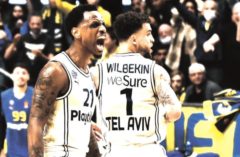  MACCABI TEL AVIV have high hopes for bringing home hardware in the Euroleague playoffs. (photo credit: DOV HALICKMAN/COURTESY)