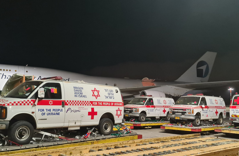 Magen David Adom donates 6 ambulances to Ukraine - Vimarsana News