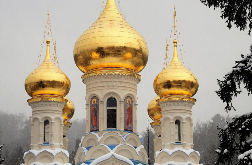  The Russian Orthodox Church Dome (photo credit: PIXABAY)