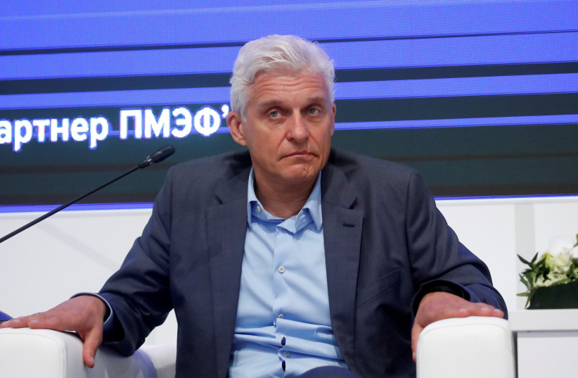  Tinkov Bank Board Chairman attends the St. Petersburg International Economic Forum (photo credit: REUTERS)
