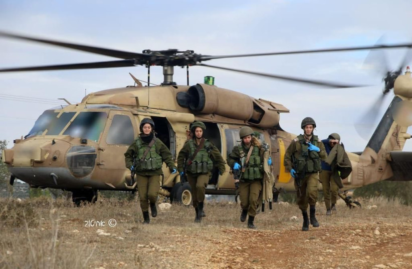  IDF paramedics in training. (photo credit: ACHITOV)