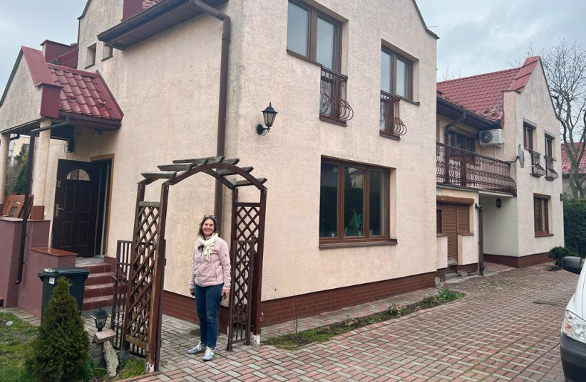  A shelter for women in need of psychological treatment located at the Ukraine-Poland border and funded by an Israeli company. (photo credit: Courtesy)