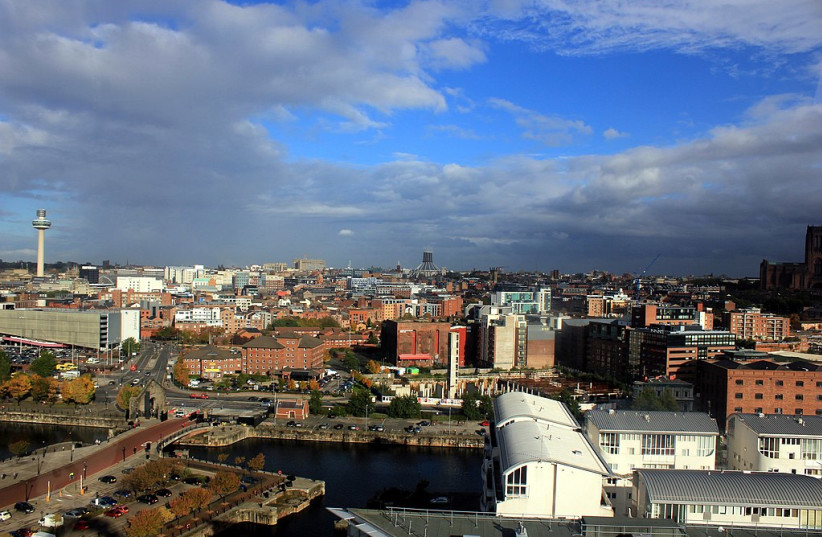  Liverpool skyline (Illustrative). (photo credit: Wikimedia Commons)