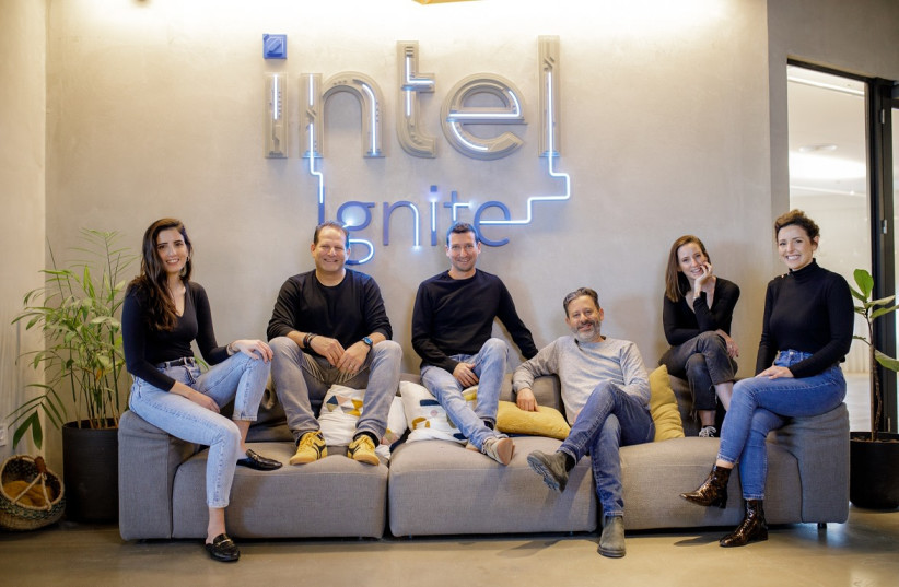  The Intel Ignite team (photo credit: OMER HACOHEN)